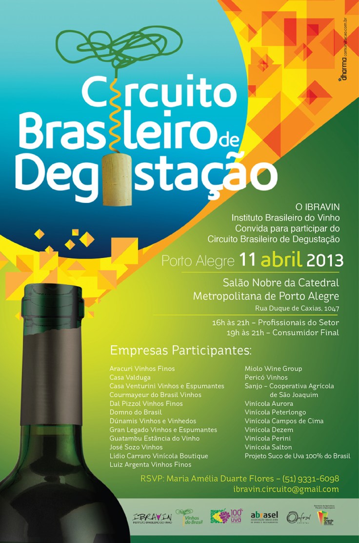 convite Porto Alegre