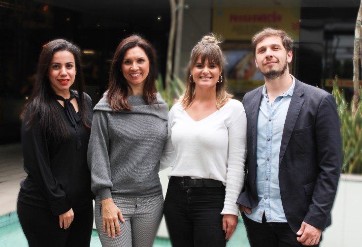 (Gerente Elegance) Debora Regina Cruz, (Infinity) Luciana Menna Barreto, (Lizáli) Fabiane Richter Rittes e (Brava) João Paulo Ely_credito Agencia Tres